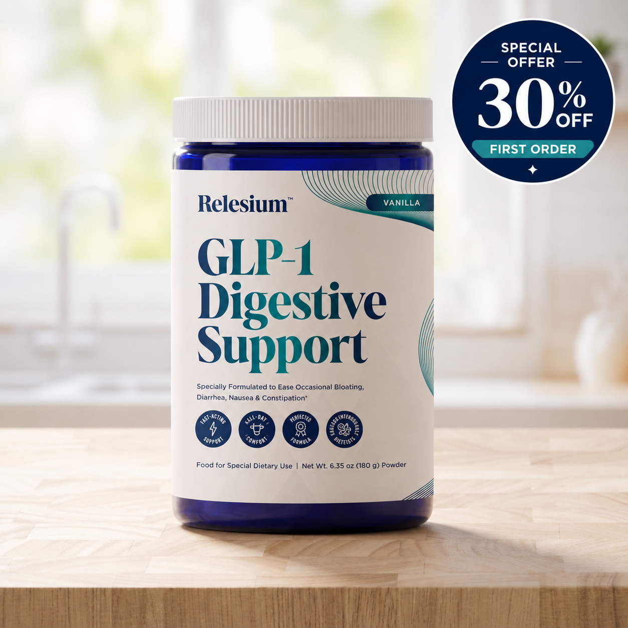 Relesium Daily GLP-1 Digestive Support