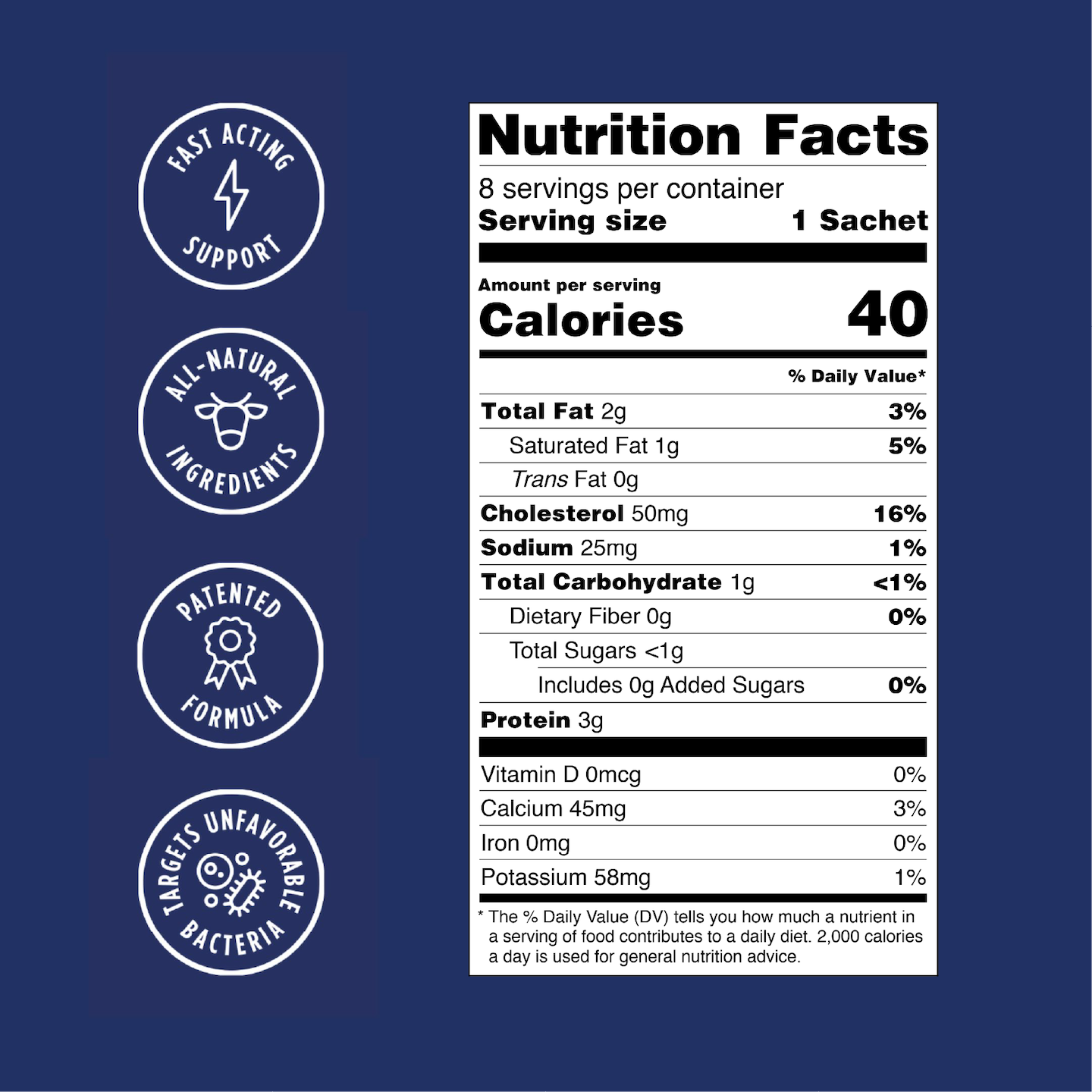 Relesium GLP-1 Digestive Support Travel Sachets